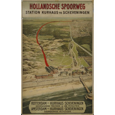 Station Kurhaus poster - 1910