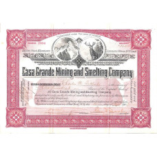Aandeel Casa Grande Mining -1903