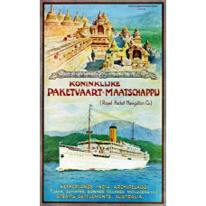 Koninklijke Paketvaart-Maatschappij poster - 1915