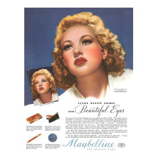 Betty Grable Maybelline ad 1940