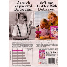 Breakfast with Barbie advertentie - 1989