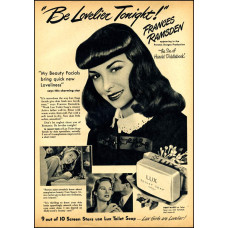 Frances Ramsden advertentie Lux, 1946