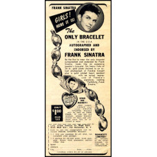 Frank Sinatra armband - Long Island Jewelry - 1946