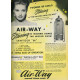 Yvonne De Carlo advertentie Air-Way, 1949