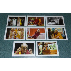 8 Dalai Lama kaarten - set A