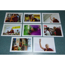 8 Dalai Lama kaarten - set B