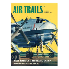 Air Trails cover - februari 1951