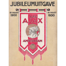 Ajax clubblad - jubileum cover 1930