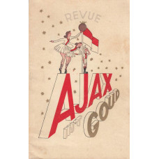 Ajax in 't goud revue 1950 - cover programmaboekje
