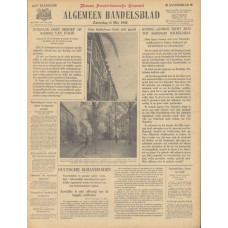 Algemeen Handelsblad - 11 mei 1940 - Duitse inval