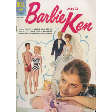 Barbie and Ken Magazine 1 - 1962 - overdruk cover