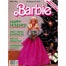 Barbie magazine cover - winter 1985