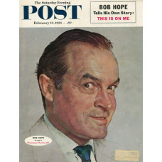 Bob Hope cover Saturday Evening Post - 1954