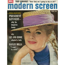 Connie Stevens cover Modern Screen, 1962