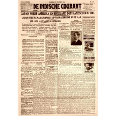 De Indische Courant - 8 december 1941 - Pearl Harbor
