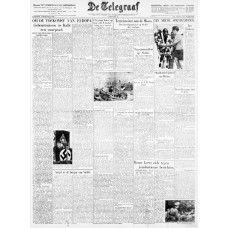 De Telegraaf - 2 augustus 1943 - Strijd om Sicilië