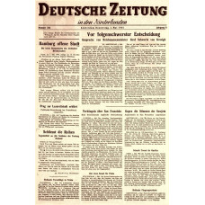 Deutsche Zeitung in den Niederlanden - 3 mei 1945