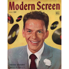 Frank Sinatra cover Modern Screen - 1947