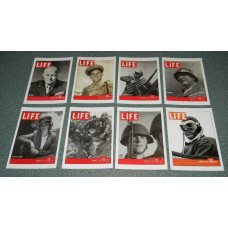 8 Life covers Tweede Wereldoorlog kaarten - set A