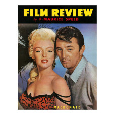 Marilyn Monroe and Robert Mitchum op cover Film Review 54-55