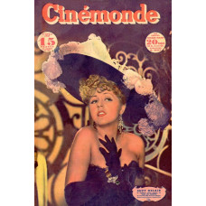 Suzy Delaire cover Cinémonde - 1947