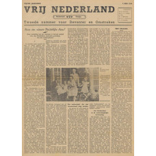 Vrij Nederland - Deventer editie - 3 mei 1945