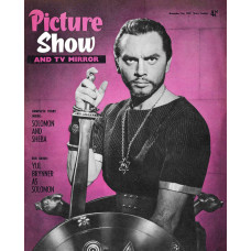 Yul Brynner op cover Picture Show, 1959