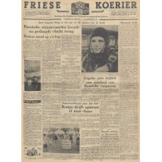Friese Koerier - 13 april 1961 - ruimtevlucht Joerie Gagarin