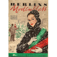 Berlins Modeblatt cover december 1952