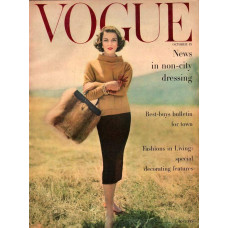 Vogue cover - 15 oktober 1956