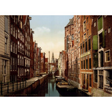 Amsterdam - Oudezijds Kolk -  ca. 1901
