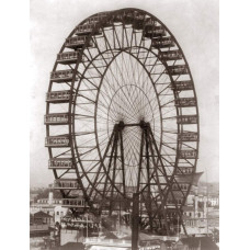 Eerste reuzenrad - Chicago - 1893