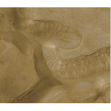 Bewijs voor recent water op Mars - NASA foto