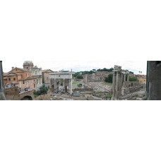 Forum Romanum - panoramische fotoprint
