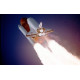 Lancering space shuttle Atlantis - fotoprint B 