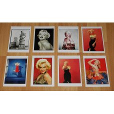 8 Marilyn Monroe kaarten - set C