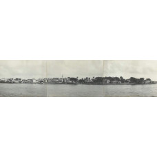 Panorama van de Waterkant van Paramaribo - 1925 - '37