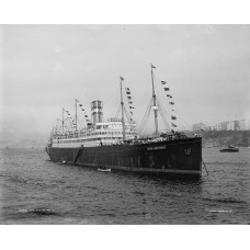 S.S. Nieuw Amsterdam in New York - 1909
