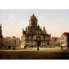 Delft - stadhuis - ca. 1899