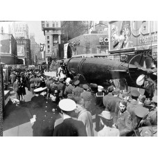 Japanse onderzeeër in New York - 40er jaren