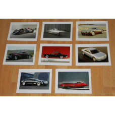8 Concept car kaarten - set A