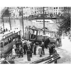 Dorstige tram - Amsterdam - 1950