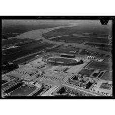 Amsterdam - Olympisch Stadion - ca. 1930 - luchtfoto
