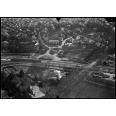 Baarn - luchtfoto - ca. 1930