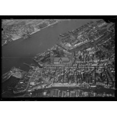 Dordrecht - luchtfoto, ca. 1930