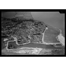 Harderwijk - luchtfoto - ca. 1930