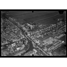 Heerenveen - luchtfoto - ca. 1930