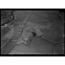 Nieuweschans - luchtfoto - ca. 1930