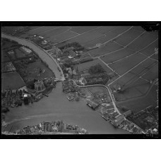 Ouderkerk aan de Amstel - luchtfoto, ca. 1930
