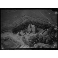 Slot Loevestein - luchtfoto - ca. 1930